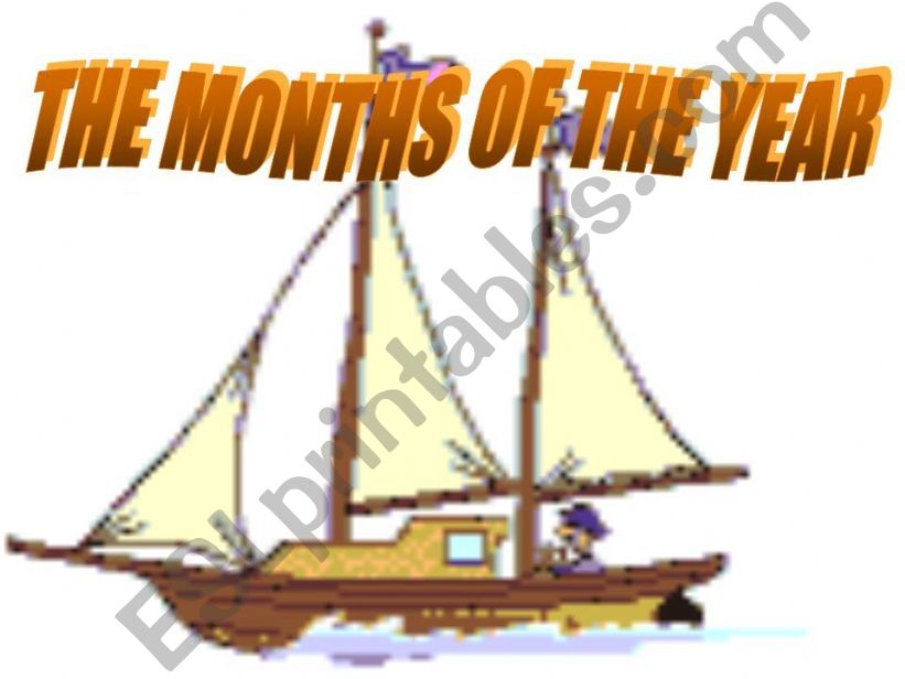 months of the year powerpoint