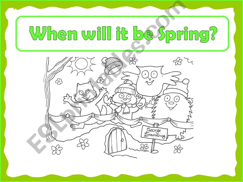 When will it be Spring? *Part 4*