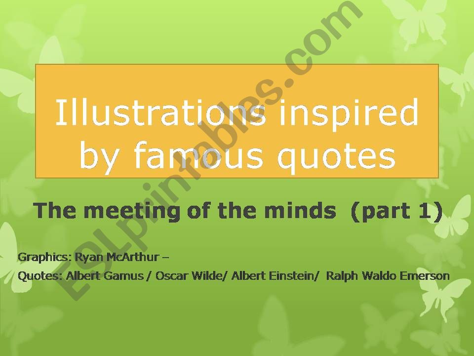 famous sayings part 1  powerpoint