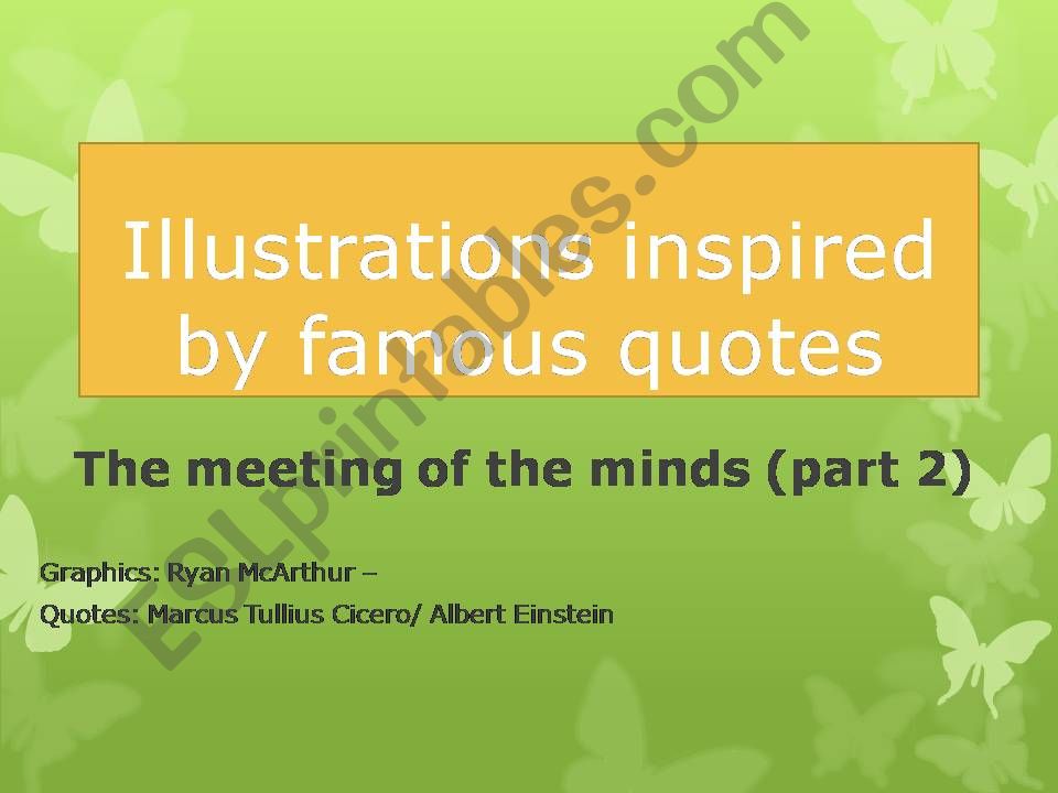 famous sayings part 2 powerpoint