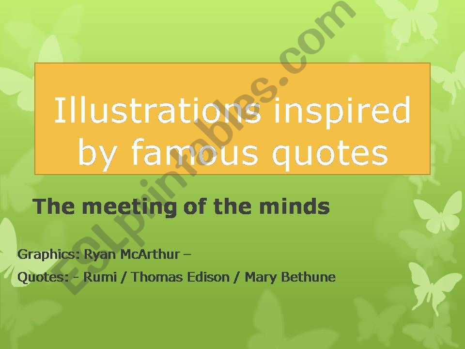 4th part famous sayings powerpoint