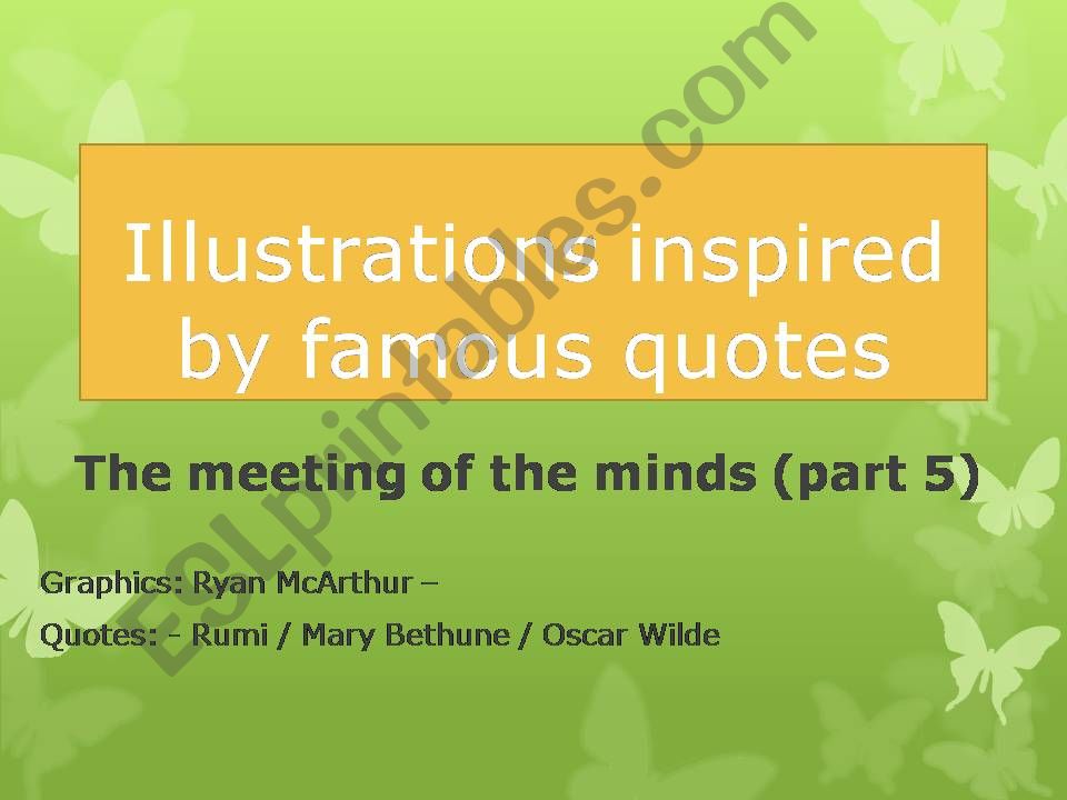 famous sayings part 5 powerpoint
