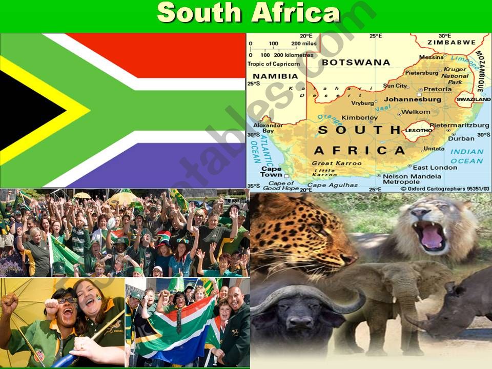 South Africa - Country  powerpoint