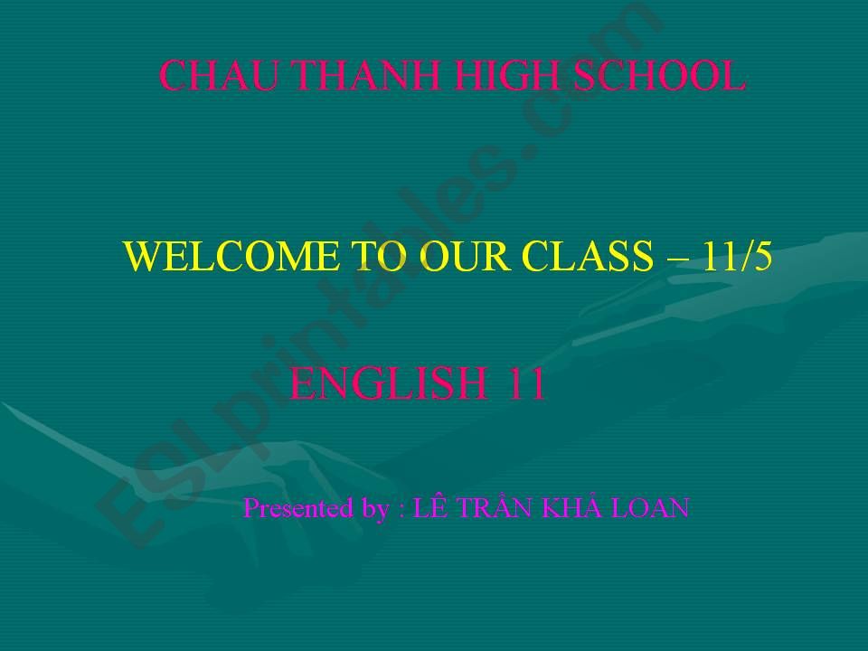 Leson plan powerpoint