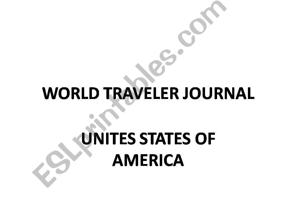 USA Virtual Trip - World Traveler