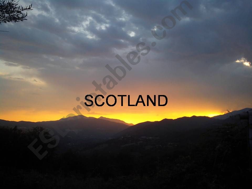 Scotland  powerpoint