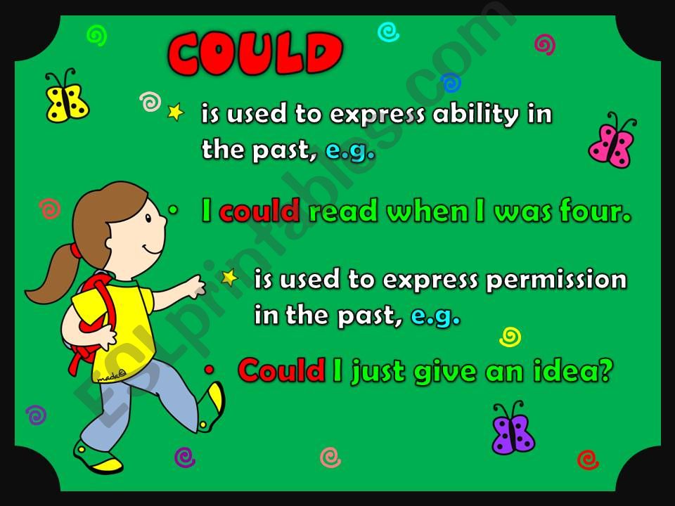 Modal verbs - grammar guide (2/4)