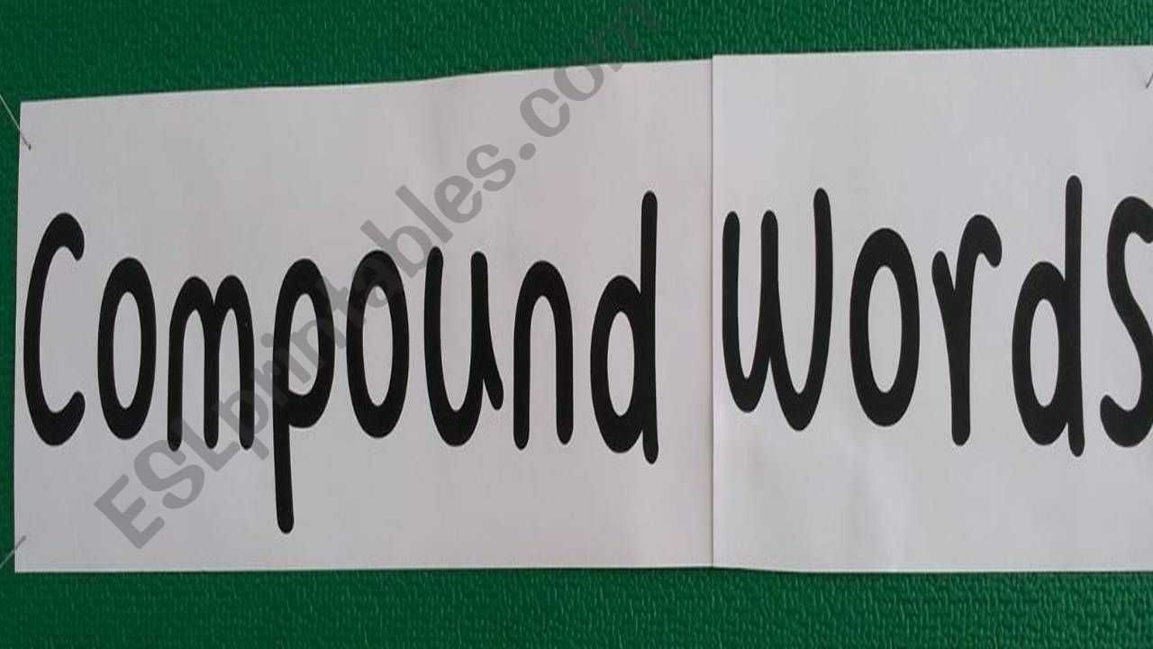 Compound Words powerpoint