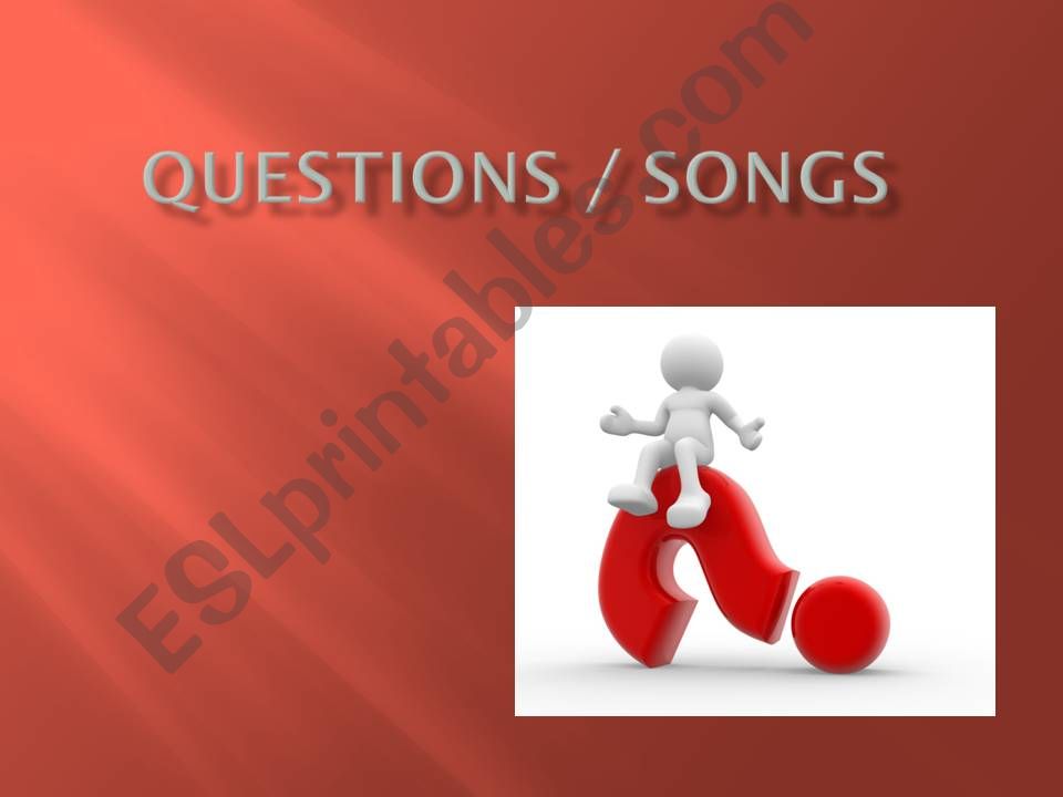 Questions Through Songs Reloaded