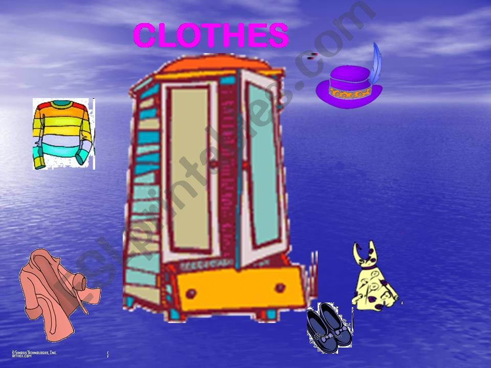 Clothes powerpoint