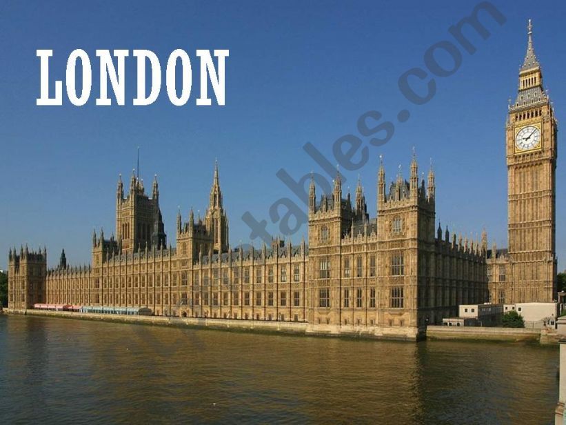 LONDON (part 1) powerpoint