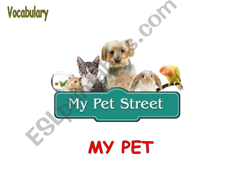 My Pet powerpoint