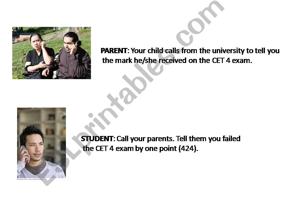 Parent/Student Talk powerpoint