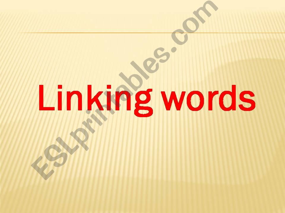 conjunctions powerpoint