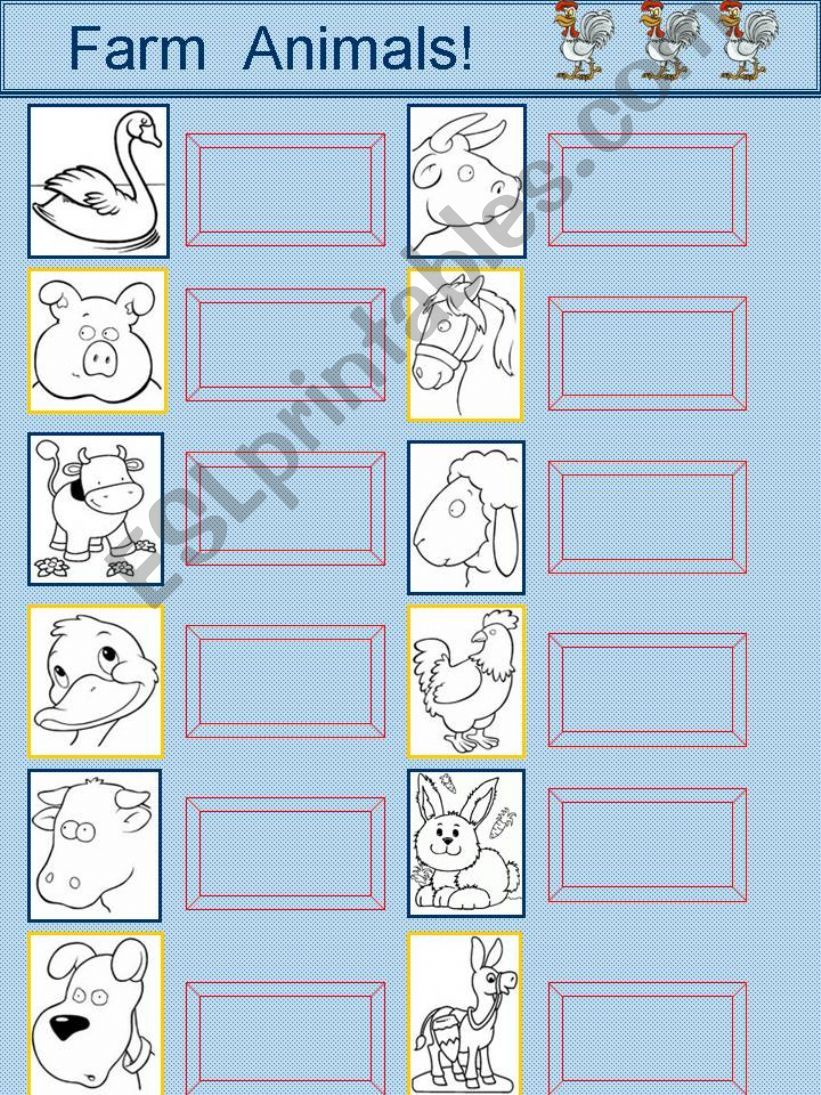 FARM ANIMALS powerpoint