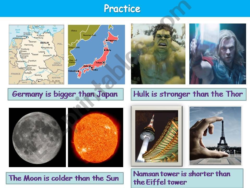 comparative sentences powerpoint