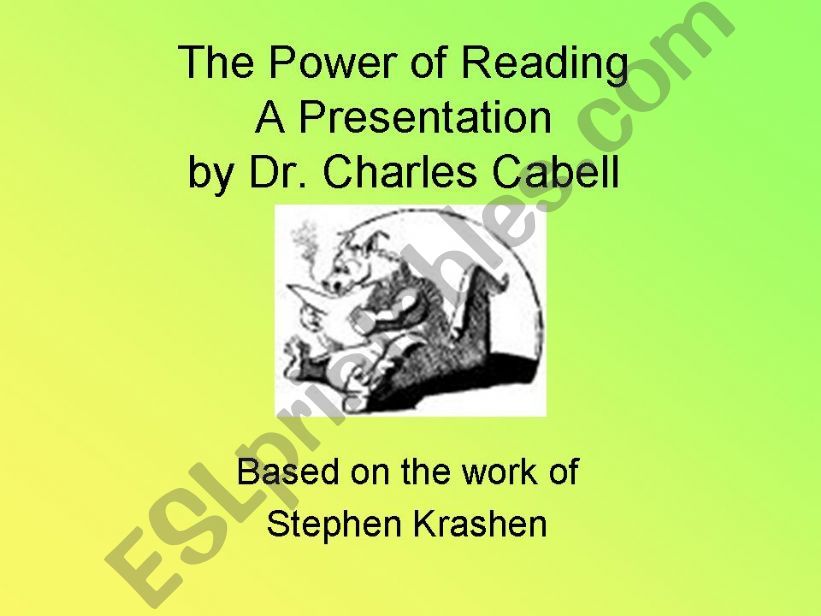 Reading Power powerpoint