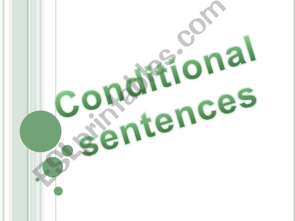 conditional clause powerpoint