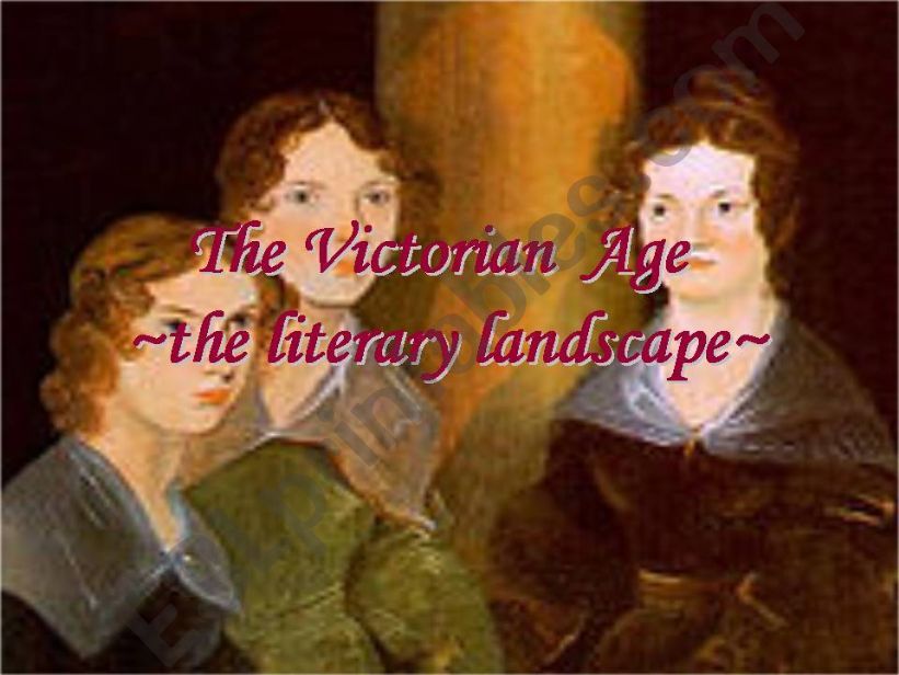 The Victorian Age  literature powerpoint