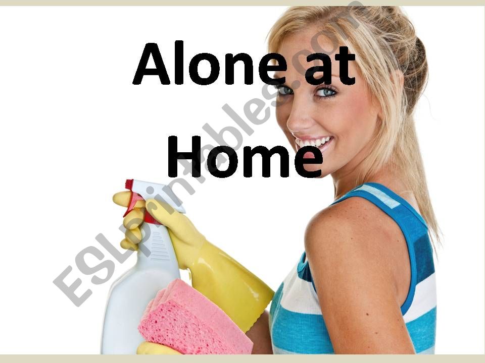 Alone at home powerpoint