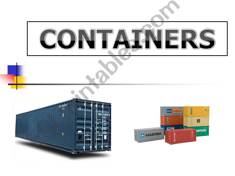 Containers powerpoint
