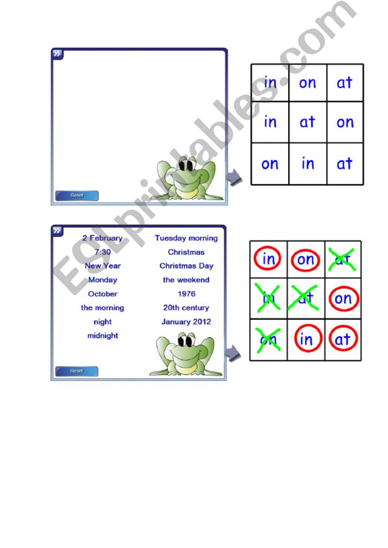 Tic-tac-toe powerpoint