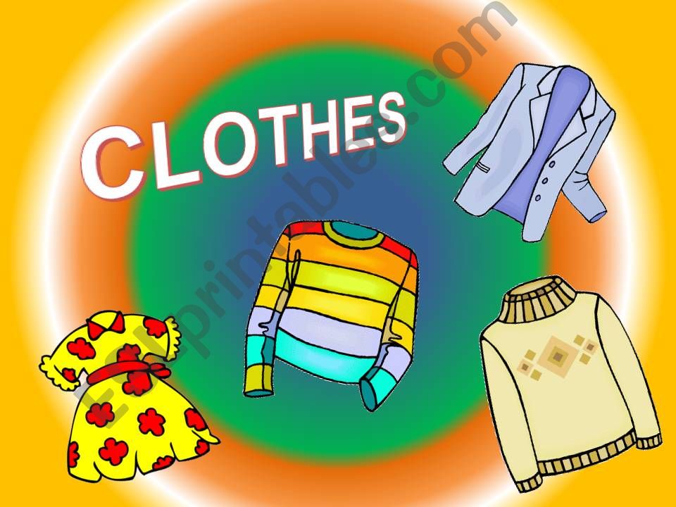 the clothes powerpoint
