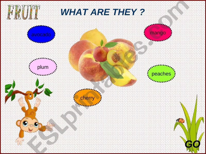FRUIT GAME 2 powerpoint