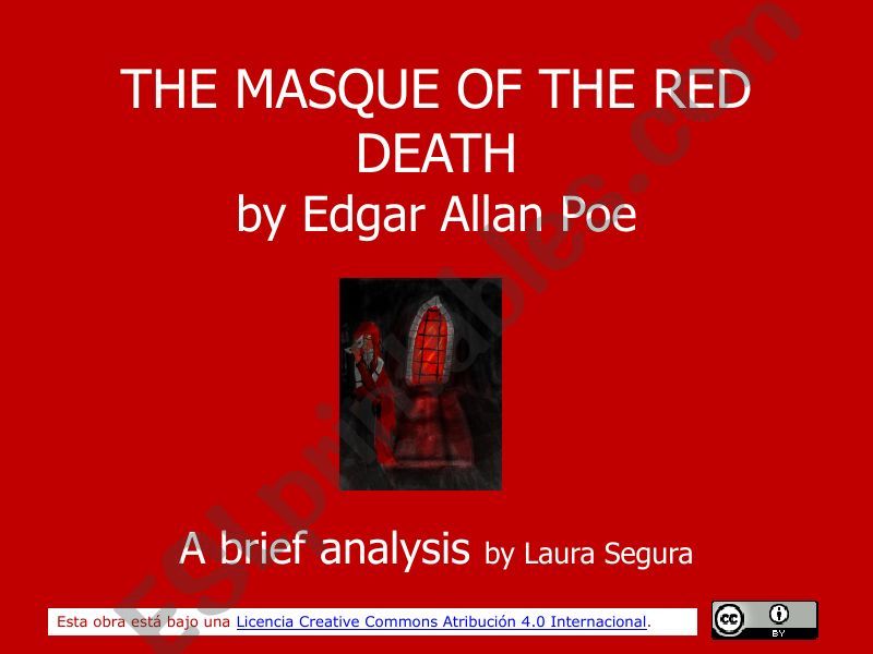 The Masque of the Red Death powerpoint
