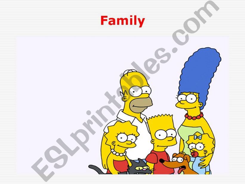 Family powerpoint