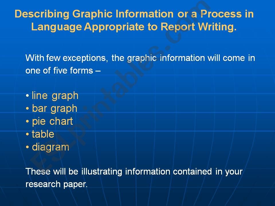 describe graphs powerpoint