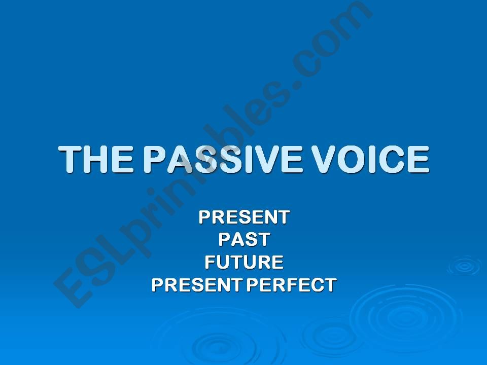 passive powerpoint