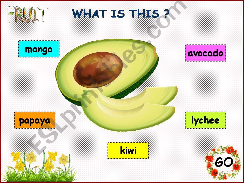 FRUIT 7 powerpoint