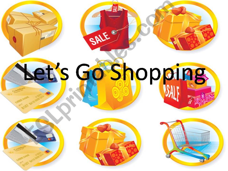 Shopping dialogues powerpoint