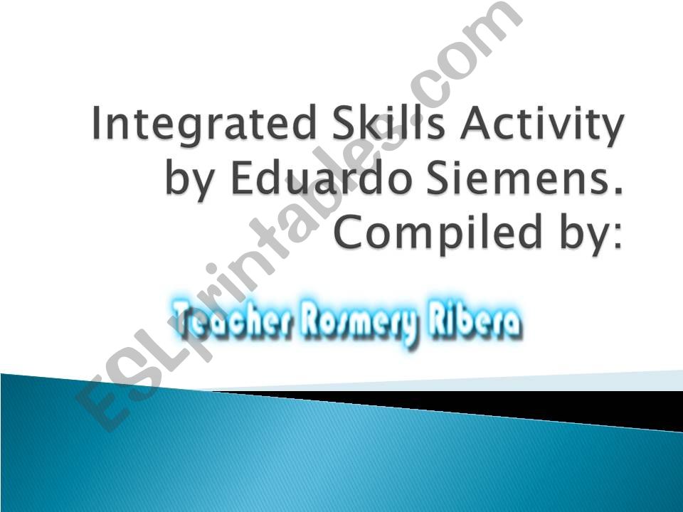 INTEGRATED SKILLS ACTIVITY: BRAZIL 2014