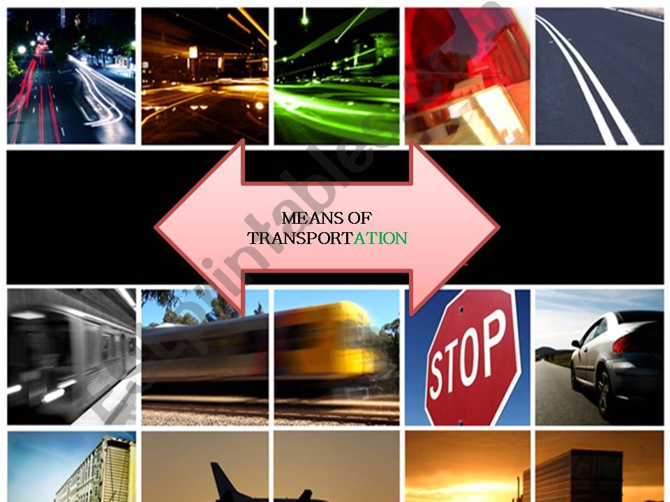TRANSPORTATION powerpoint