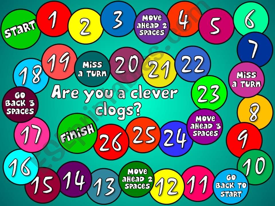 Are you a clever clogs? - boardgame