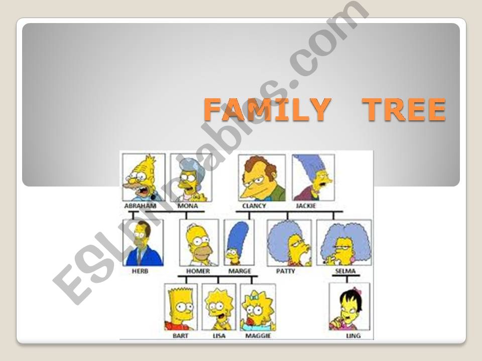 Family tree and Feelings powerpoint