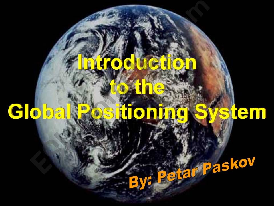 GPS System powerpoint
