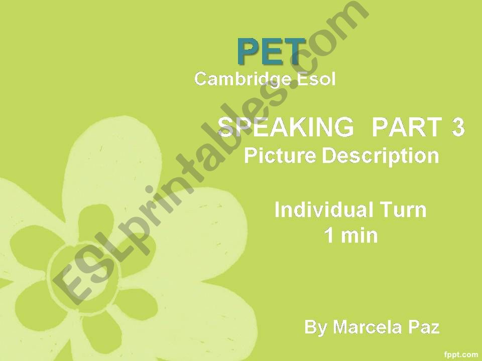 PET PART 3 powerpoint