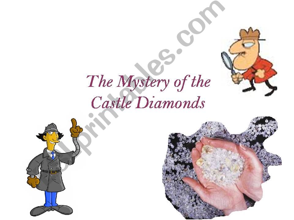 The mistery of the diamonds powerpoint