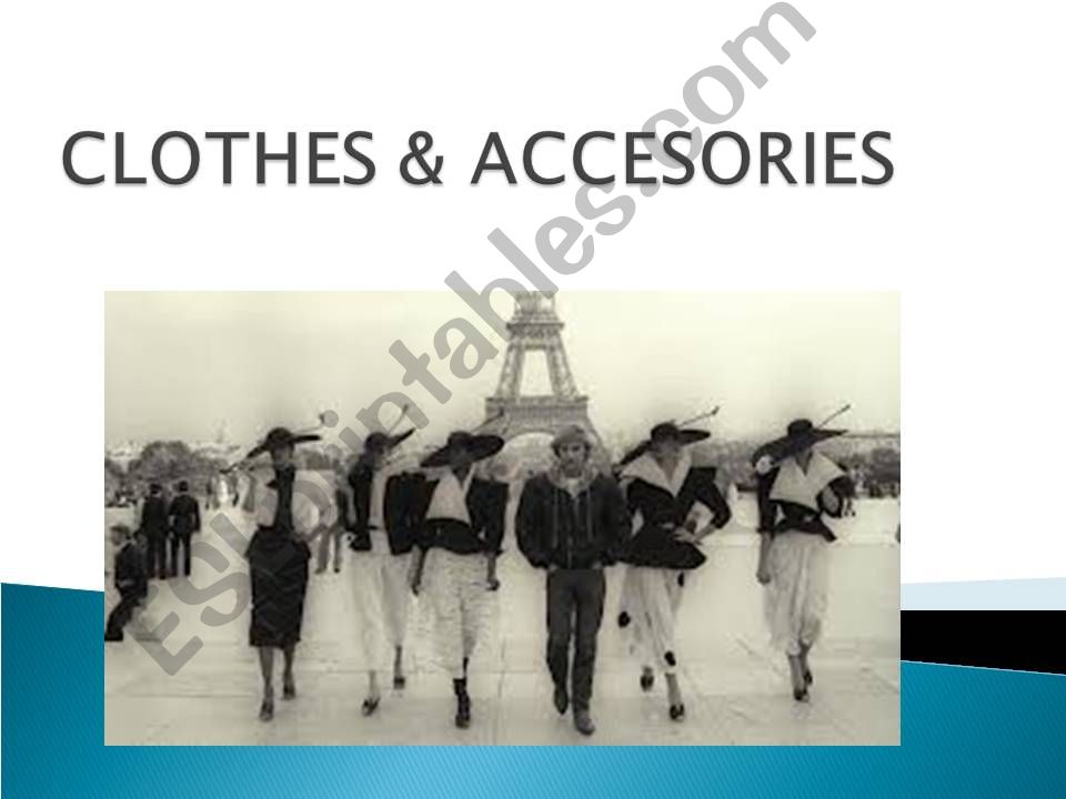 Clothes and American English powerpoint