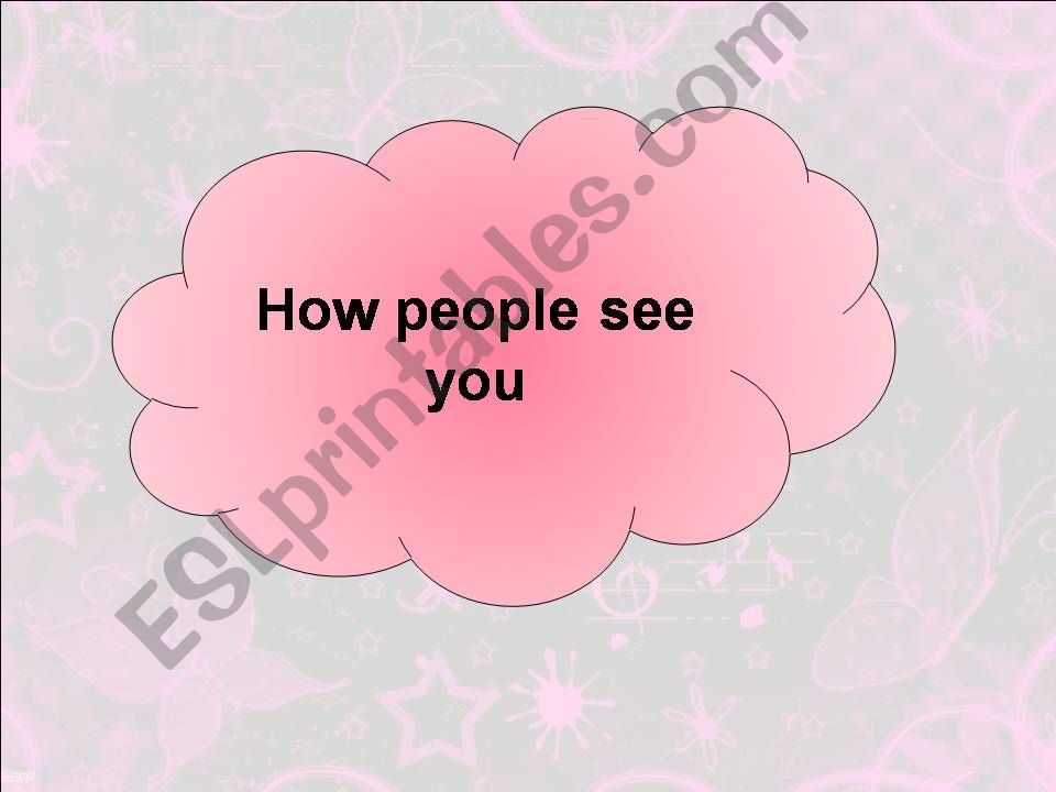How people see you? powerpoint