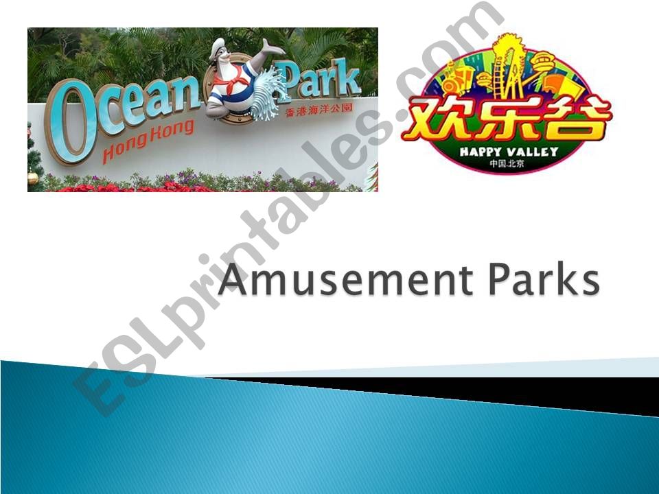 Amusement Parks powerpoint