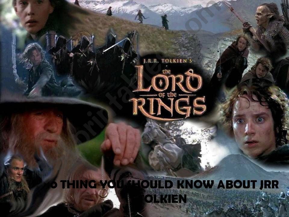 10 Thing you shoul know about Tolkien