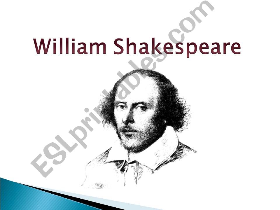 william shakespeare powerpoint