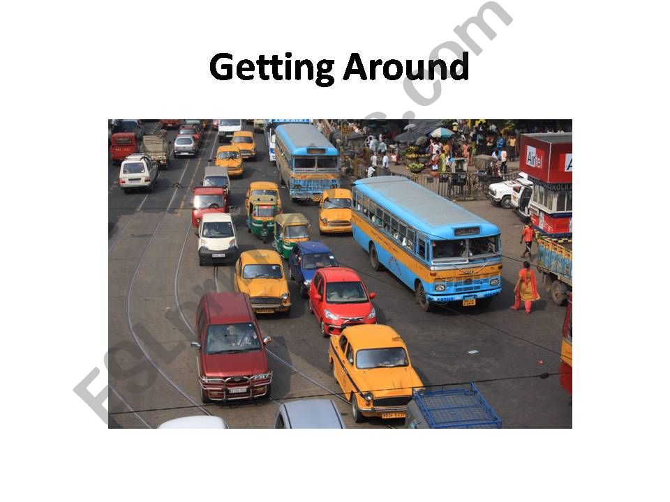 Getting Around - City Transport Vocab