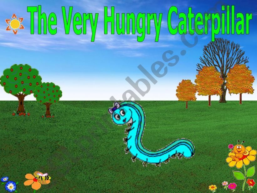 The very hungry Caterpillar -part 1- adapted version