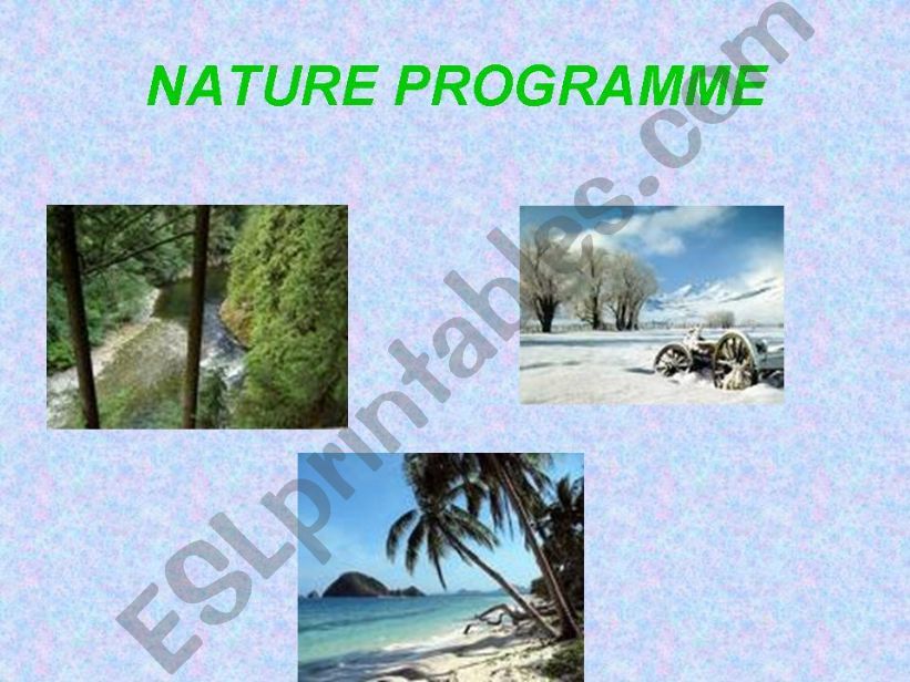 TV Programmes powerpoint