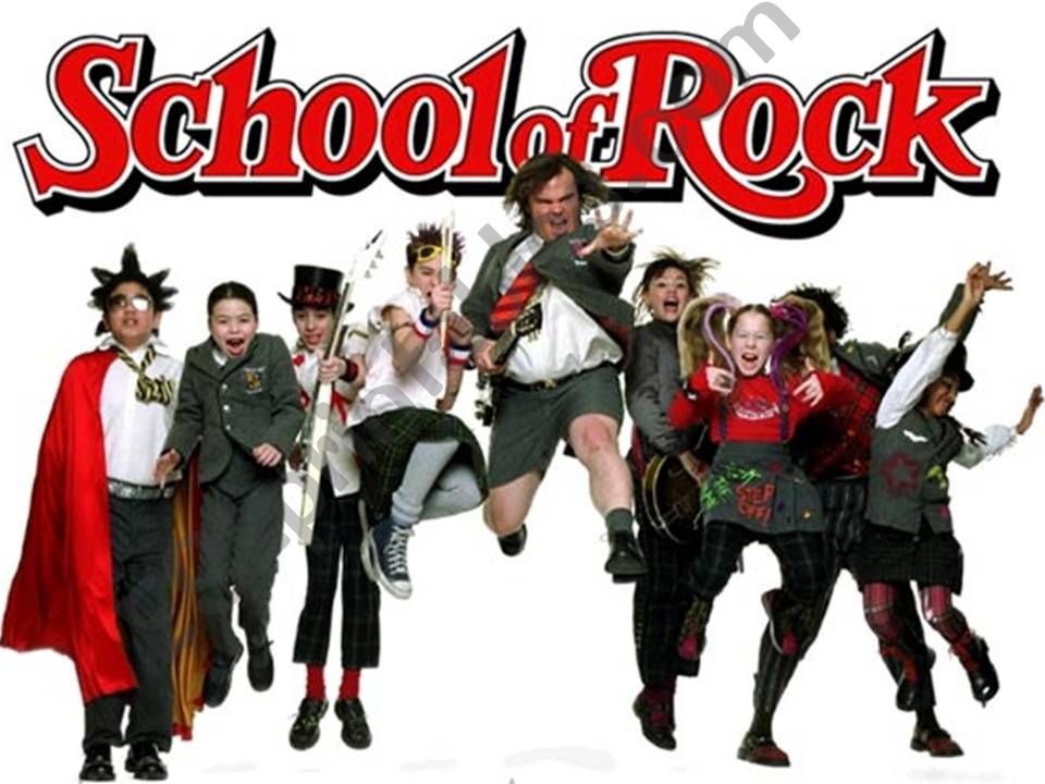 Trailer - School of Rock powerpoint